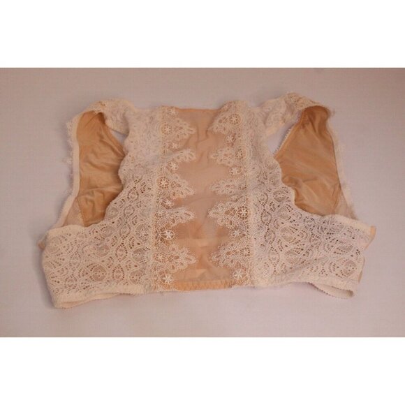 NWOT Victoria Secret Dream Angel Bralette Pull Over Cream/Beige Lace Size Small - Picture 5 of 14